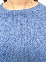 Harriet Alpaca Knit Denim Blue
