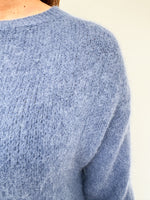 Harriet Alpaca Knit Denim Blue