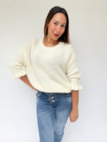 Harriet Alpaca Knit Ivory