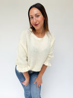 Harriet Alpaca Knit Ivory