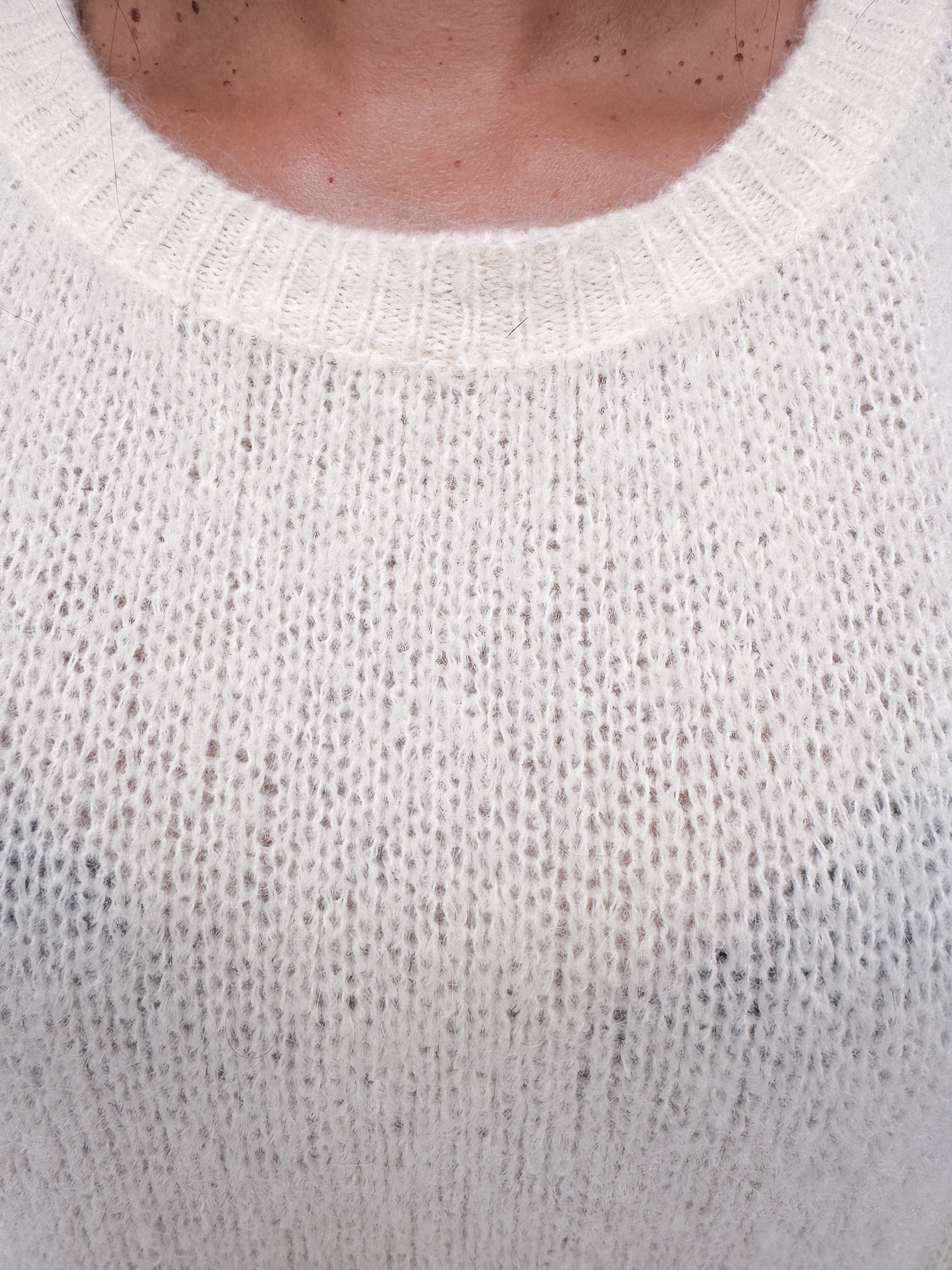 Harriet Alpaca Knit Ivory