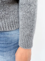 Clara Alpaca Cardigan Grey