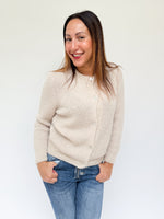 Clara Alpaca Cardigan Beige