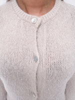 Clara Alpaca Cardigan Beige