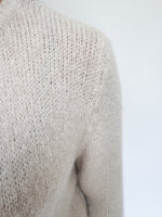 Clara Alpaca Cardigan Beige