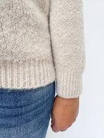 Clara Alpaca Cardigan Beige