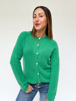 Beth Alpaca Cardigan Emerald