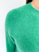Beth Alpaca Cardigan Emerald