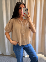 Coco Blouse Camel
