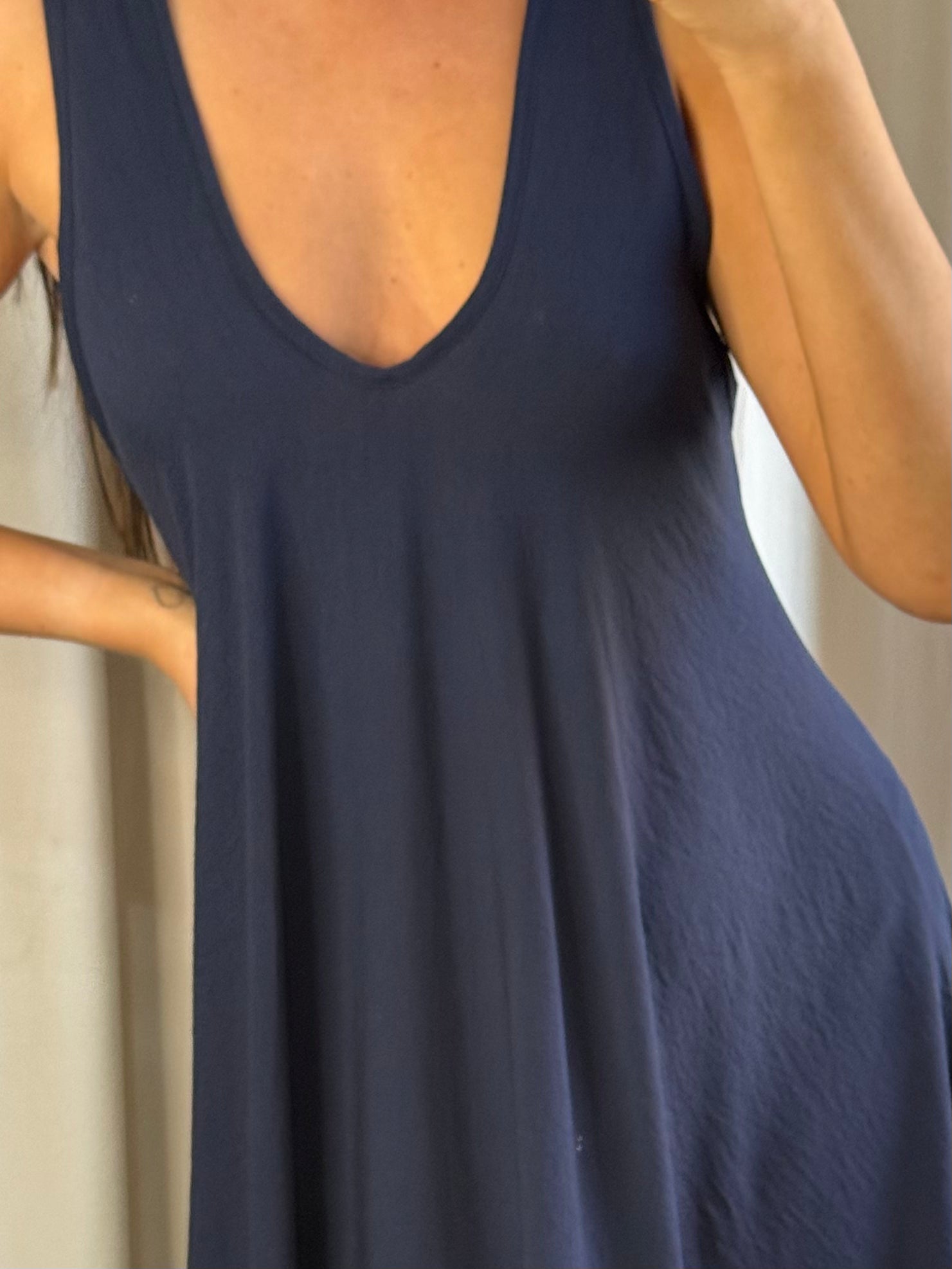 Sandy Dress Navy