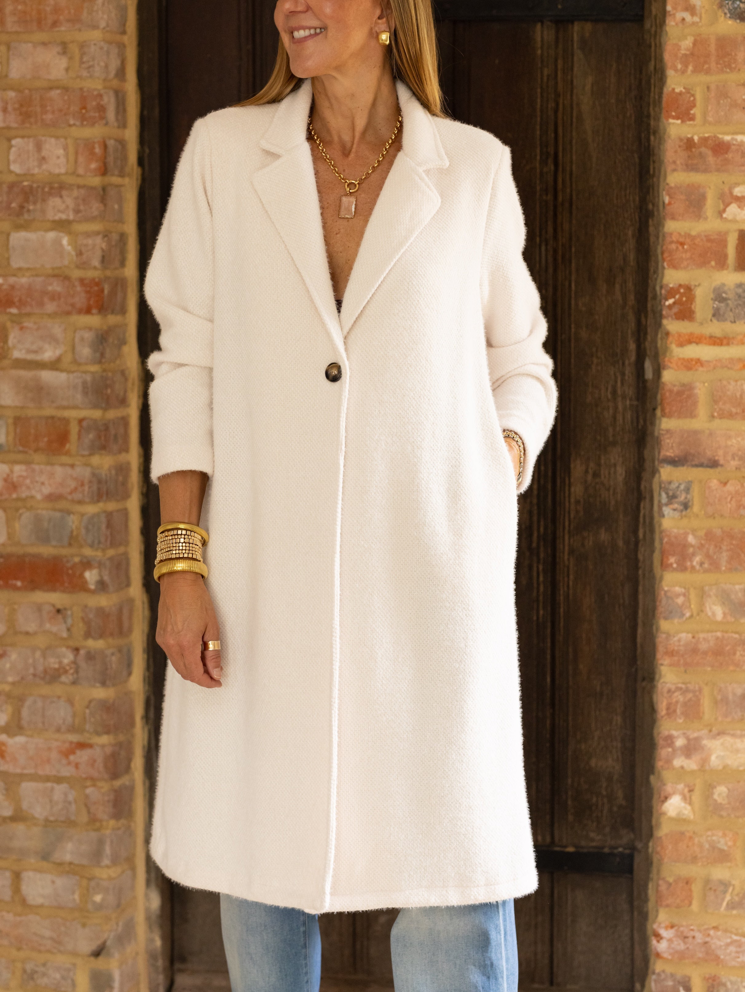 Helena Coatigan Ivory