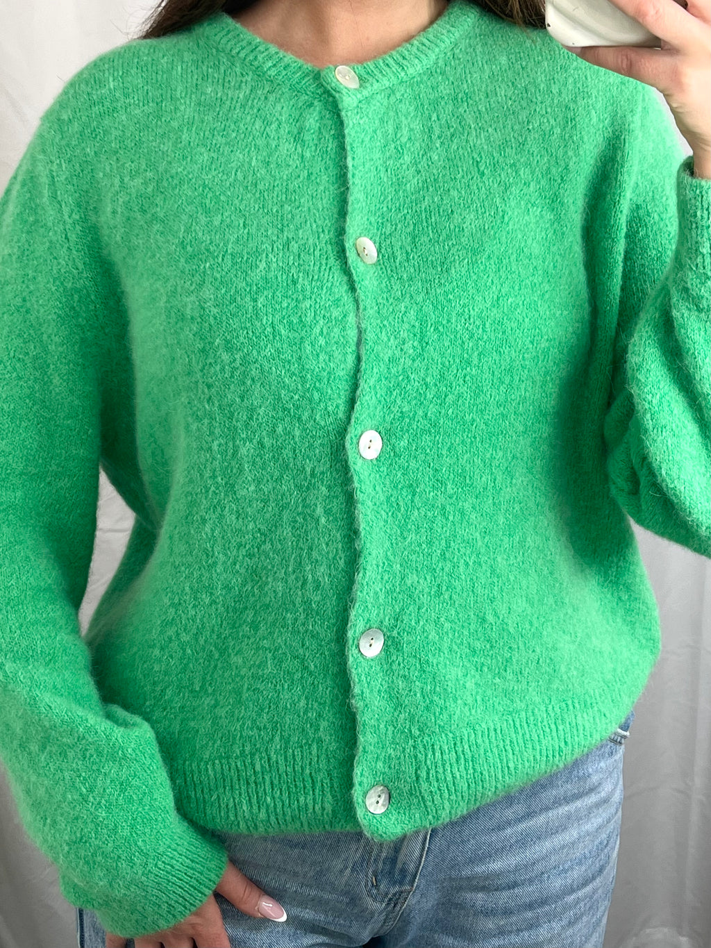 Claudia Cardigan Emerald