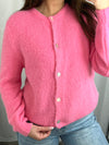 Claudia Cardigan Candy Pink