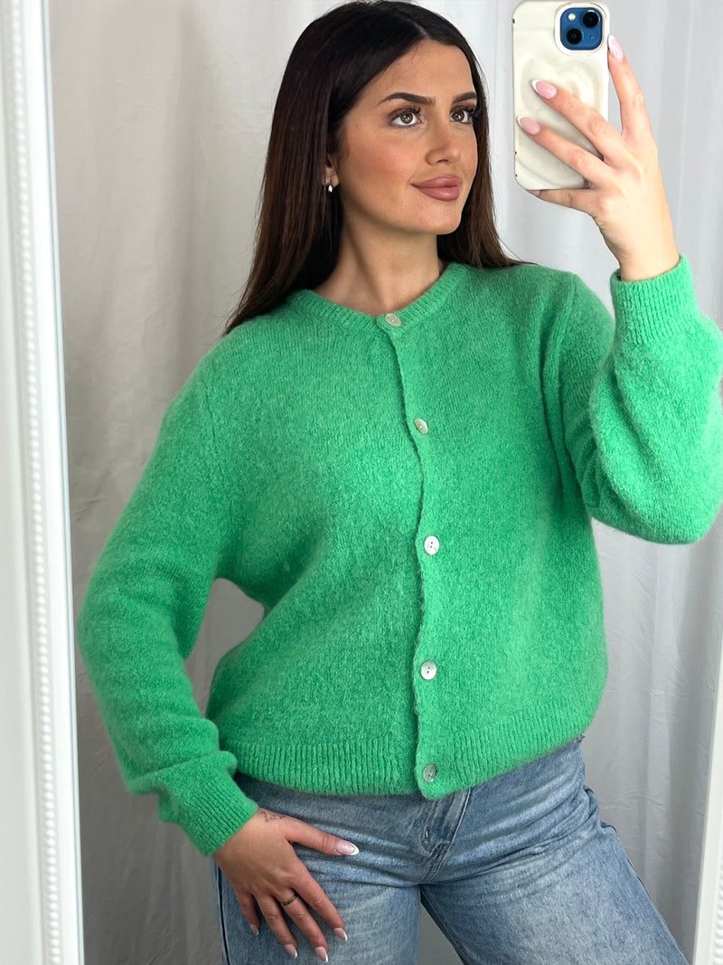 Claudia Cardigan Emerald