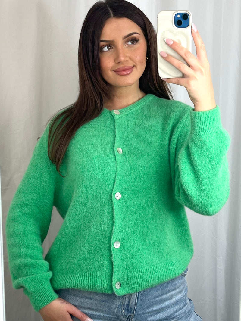Claudia Cardigan Emerald