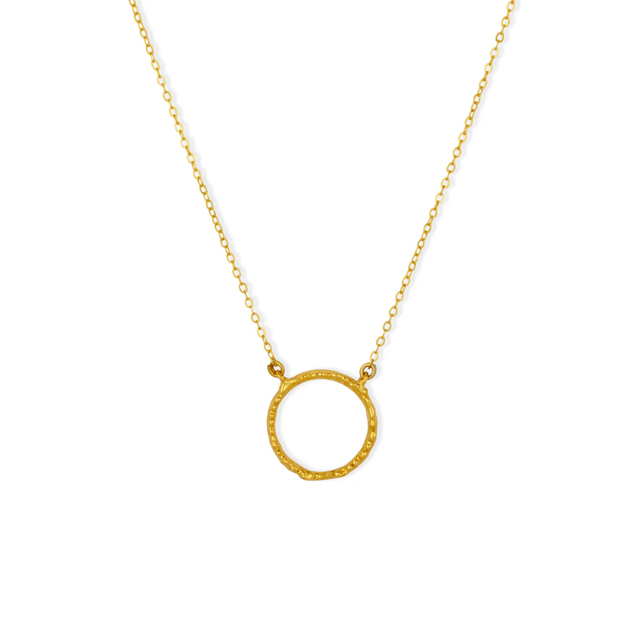 Ashiana Nia Ring Pendant Necklace