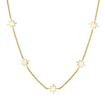 Ashiana Sara Gold Star Necklace