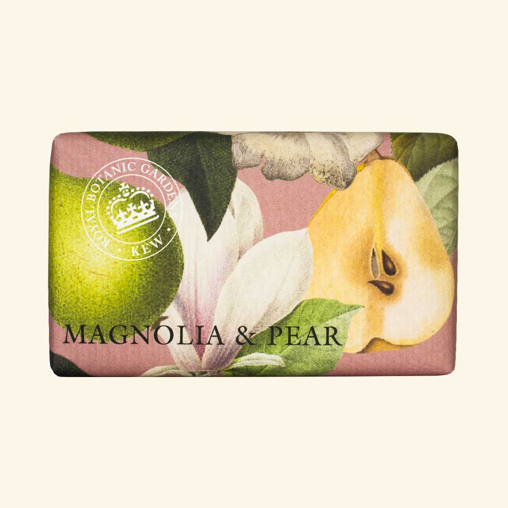 Kew Gardens Magnolia & Pear Soap Bar