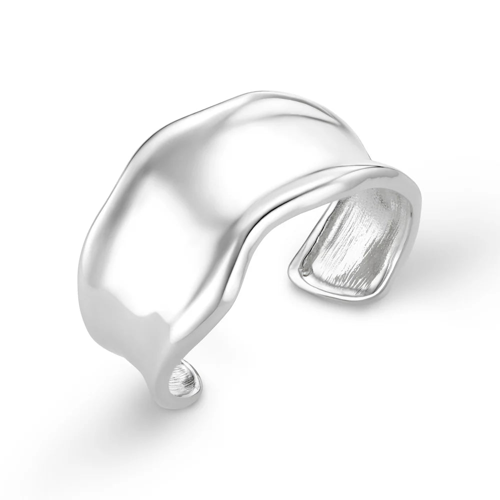 Orelia Statement Molten Metal Cuff