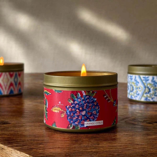 Biggie Best Orange Citrus Tin Candles