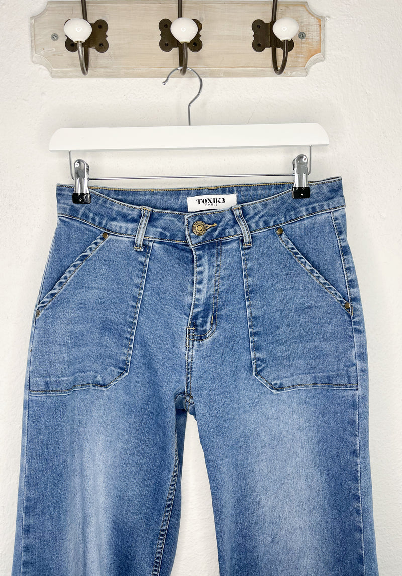 Toxik Light Denim Jeans Paris