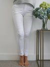 Melly & Co White Drawstring Jeans/Joggers