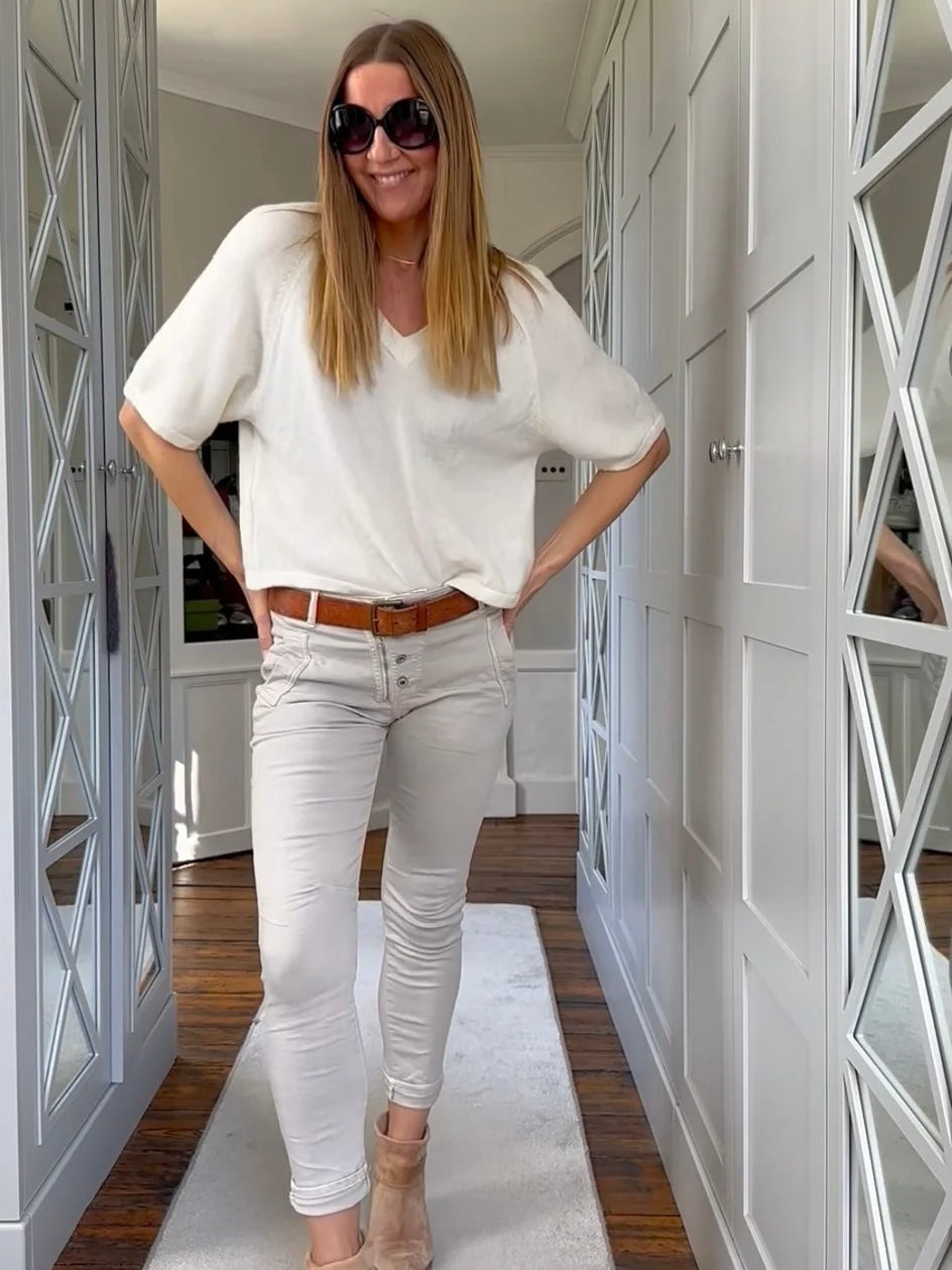 Zara Knit Ivory