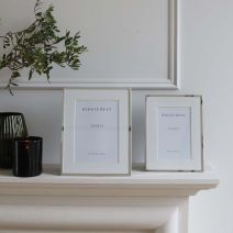 Biggie Best Thin Boarder Silver Frame 4x6