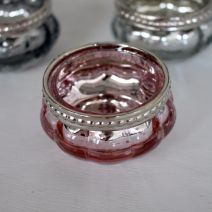 Biggie Best Queen Ann Rose Glass Pot