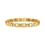Orelia Solid Cross Tennis Bracelet