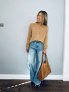 Claudia Cardigan Camel