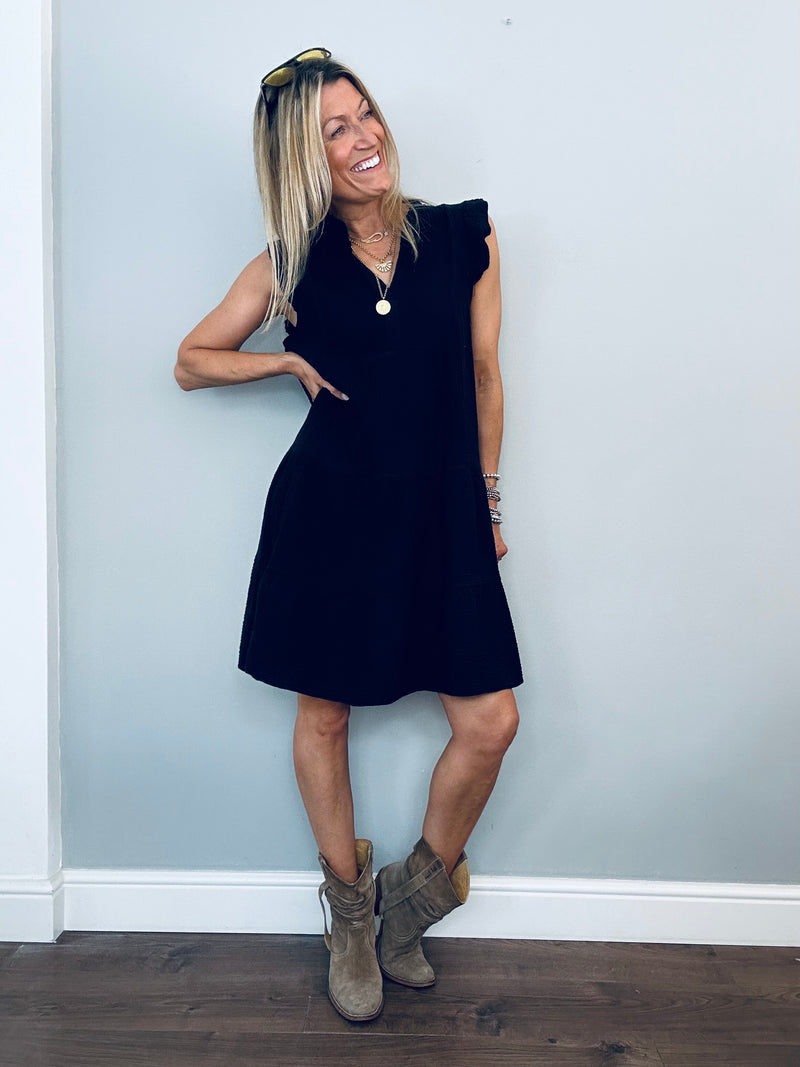 Belle Dress Black