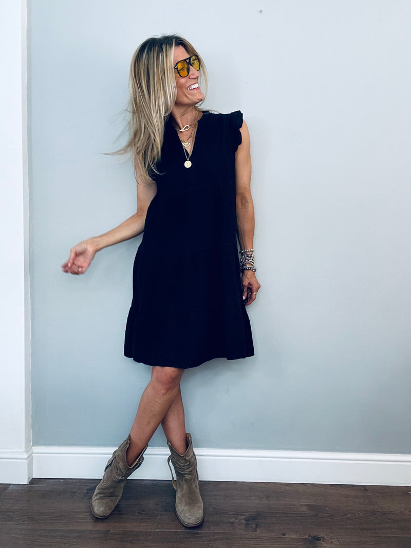 Belle Dress Black