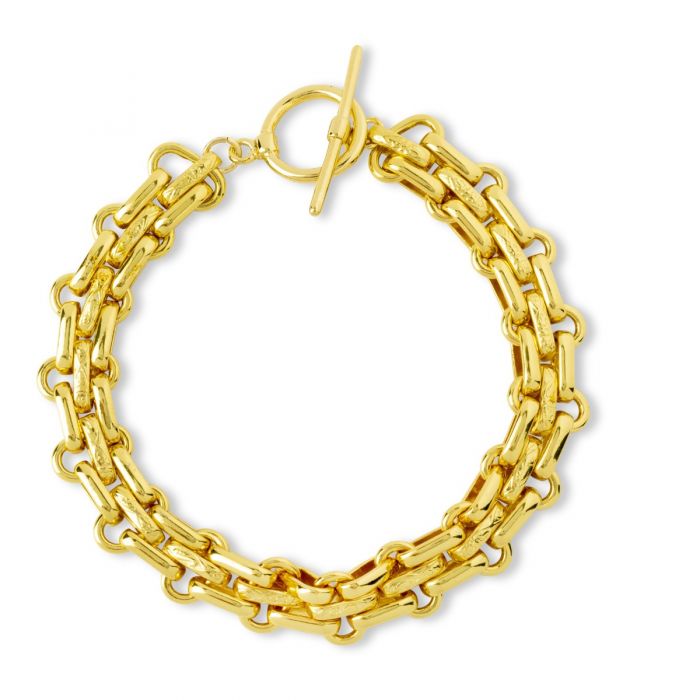 Ashiana Saffron Chain Bracelet