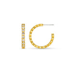 Orelia Crystal Tennis Hoops