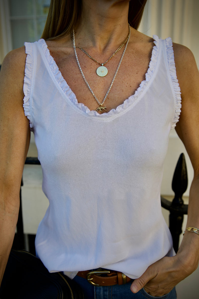 Ischia Vest White