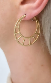 Envy Gold Hoop Earrings
