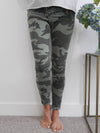 Melly & Co Green Camouflage Detail Jeans