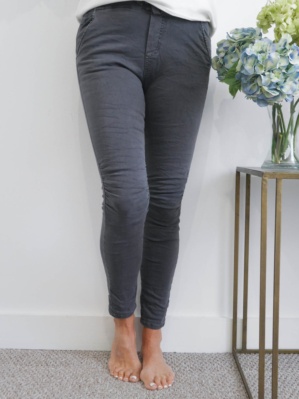 Melly & Co Charcoal Drawstring Jeans/Joggers