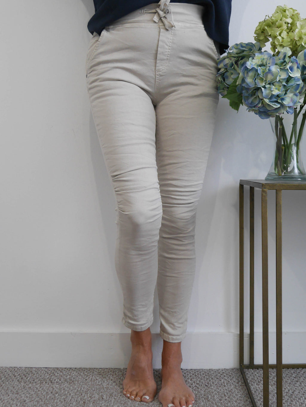 Melly & Co Stone Drawstring Jeans/Joggers