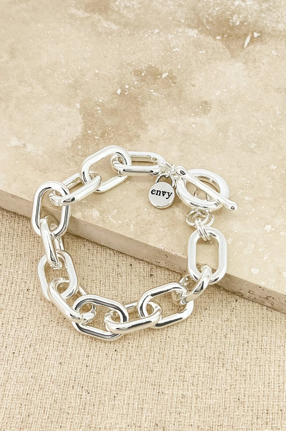 Envy Silver T Bar Bracelet No1 George Street