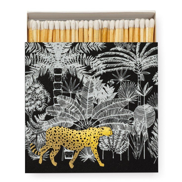 Cheetah in Black Jungle