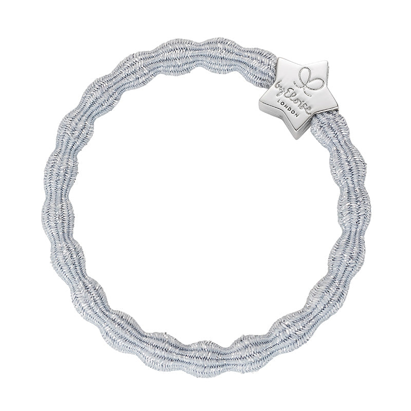 Silver Star Metallic Silver Charm Hair Band