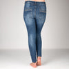 Melly & Co Denim 4 Button Hole Detail Jeans