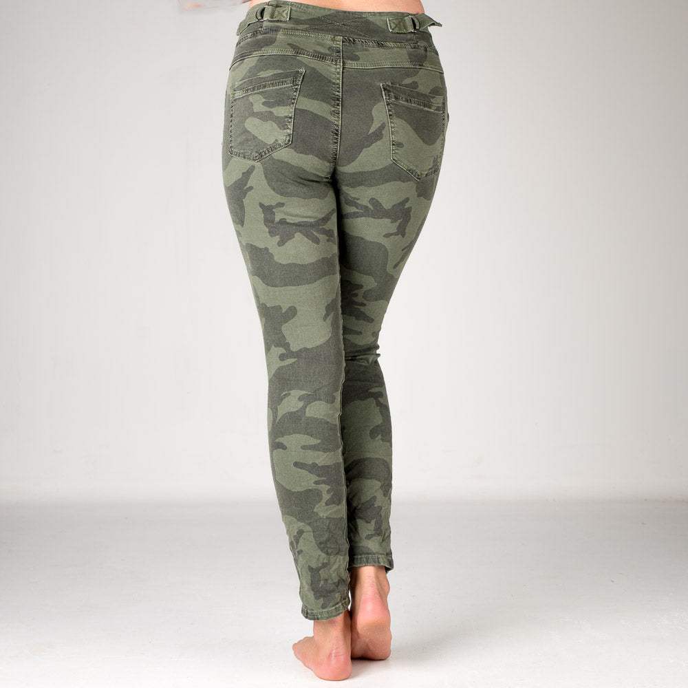 Melly & Co Camouflage Drawstring Jeans/Joggers