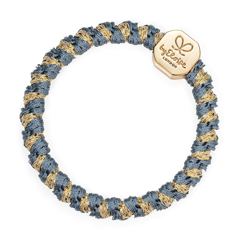 Woven Gold Nugget Azure Charm Hair Band