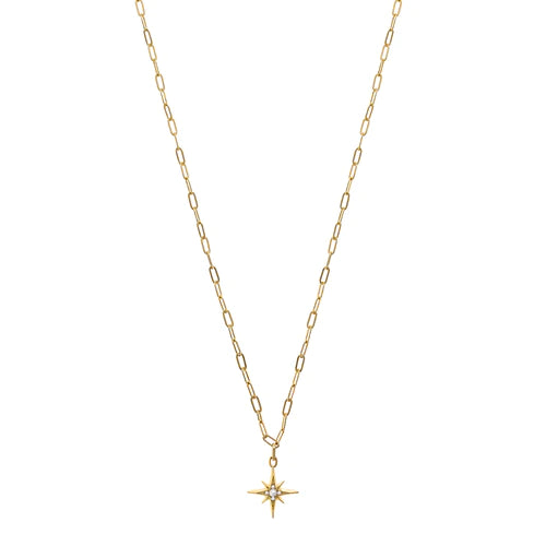 Orelia Pearl Starburst Necklace