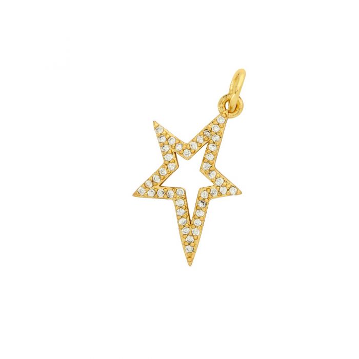 Ashiana Vega Star Charm Gold